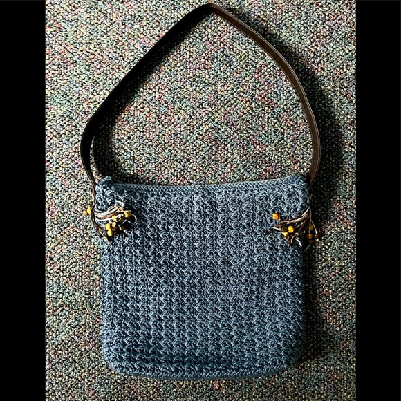 The Sak Handbags - The SAK crochet bag with leather strap